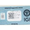 Round Shape Diamond Fancy Blue Color 0.32 Carat SI2 IGI Certificate