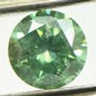 Loose Fancy Green Diamond Round Shaped 0.83 Carat I1