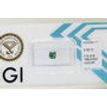 Cushion Shaped Diamond Fancy Green Blue Color 0.56 Carat SI1 IGI Certificate