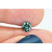 Fancy Blue Round Diamond 0.67 Carat VS2 