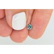 Fancy Green Round Shaped Natural Diamond 0.45 VS1 Certified 4.85X4.75 MM