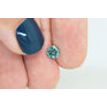 Loose Round Diamond Fancy Green 0.76 Carat VS2