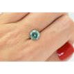 Round Cut Diamond Fancy Green Color VS2 2.17 Carat
