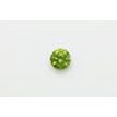 Round Shape Diamond Loose Greenish Yellow 0.72 Carat SI2 Enhanced For Wedding