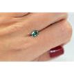 Fancy Green Oval Diamond 0.71 Carat VS2