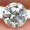 Loose Round Cut White Diamond 0.43 Carat F/VS2