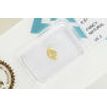 Oval Cut Diamond Natural Fancy Yellow Brown Color 0.57 Carat VS2 IGI Certificate