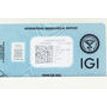 Oval Diamond Fancy Brown Yellow Color 0.50 Carat SI2 IGI Certificate