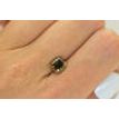 2 Carat  Asscher Diamond Fancy Brown Color VVS2