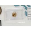 Cushion Cut Diamond Natural Fancy Brown 1.23 Carat SI2 IGI Certificate