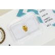 Oval Cut Diamond Fancy Yellow Brown 0.63 Carat VS2 IGI Certificate