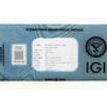 Oval Cut Diamond Natural Fancy Brown Color 0.73 Carat SI1 IGI Certificate