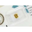 Radiant Cut Diamond Fancy Yellow Brown 1.03 Carat SI2 IGI Certified