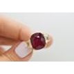 Ruby & Diamonds Cocktail Ring 18.58 TCW 18K Yellow Gold Size 7 Engagement Ring