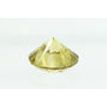 2.52 Carat Round Diamond Fancy Yellow Color SI2 