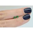 Round Shape Diamond Pair Fancy Green VVS2 0.52 TCW
