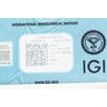 Oval Shape Diamond Fancy Greenish Blue Color 0.52 Carat SI2 IGI Certificate