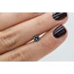 Loose Green Diamond Round Shaped Fancy Color 0.56 Carat SI1 Enhanced Certified