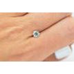 Natural Round Diamond 0.61 Carat F/SI1 