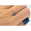 Fancy Blue Round Diamond 0.67 Carat VS2 