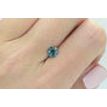 Round Cut Diamond Fancy Green Color VS2 0.90 Carat