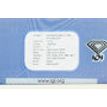 Oval Cut Diamond Fancy Green Blue Color SI1 1.01 Carat IGI Certified