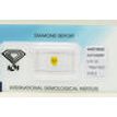 Oval Cut Diamond Fancy Yellow Color IGI Certified VVS2 0.51 Carat