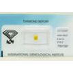 Cushion Cut Diamond Fancy Yellow IGI Certified 0.44 Carat VVS2