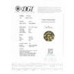 Loose Matched Pair Yellow Round Diamonds 1.74 TCW SI2