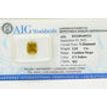 Fancy Yellow Cushion Cut Diamond 2.02 Carat SI2