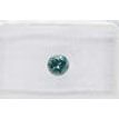 Round Cut Diamond Fancy Blue Color 0.31 Carat SI1 IGI Certificate
