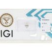 Oval Shaped Diamond 0.70 Carat D Color SI2 IGI Certified