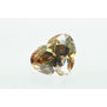 Heart Diamond Fancy Orangy Brown 0.94 Carat VS2 GIA Certificate
