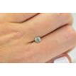 Loose Round Shaped Diamond 0.45 Carat H/SI2 Natural Enhanced Polished 4.94MM