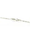 Turquoise Round Diamond Bezel Pendant 14K White Gold 0.95 Carat