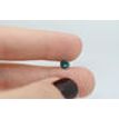 Loose Green Diamond Round Shaped Fancy Color 0.56 Carat SI1 Enhanced Certified
