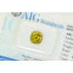 Fancy Yellow Cushion Cut Diamond VS2 2.70 Carat