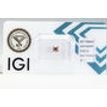 Fancy Brown Cushion Diamond Natural 0.53 Carat SI1 IGI Certificate