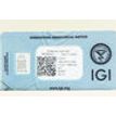 Fancy Yellow Cushion Diamond IGI Certified 0.70 Carat SI2