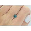Fancy Green Round Diamond 1.06 Carat VVS2