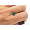 Certified 1.53 Carat Round Cut Fancy Green Color VS2 Loose Real Diamond Enhanced For Wedding Ring