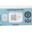 Pear Shape Diamond Fancy Blue Color 1.03 Carat SI1 IGI Certified