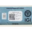 Round Diamond Natural Fancy Brown 0.63 Carat I1 IGI Certificate