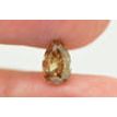Pear Shape Diamond Fancy Champagne 1.23 Carat SI2