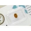 Loose Oval Diamond Fancy Orange Brown 0.99 Carat SI2 IGI Certified