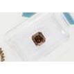 Brown Color Radiant Cut Diamond 1.09 Carat SI2 IGI Certificate