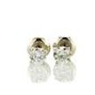 Real Diamond Stud Earrings Round 0.82 TCW G SI1