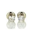 Real Diamond Stud Earrings Round 0.82 TCW G SI1