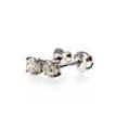 Real Diamond Solitaire Stud Earrings 0.82 TCW