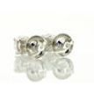 Round Diamond Stud Earrings 1.00 TCW E VS1/2 Lab Created 14K White Gold IGI Certified